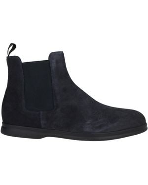 Doucal's Ankle Boots Leather - Blue
