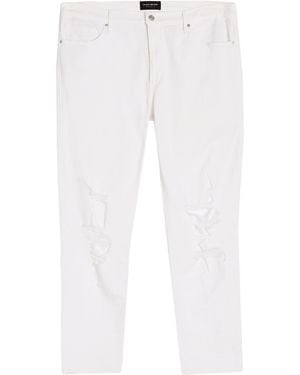 Black Orchid Jeans Cotton, Elastane - White