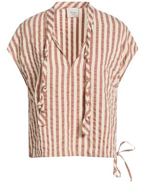 Alysi Chocolat Top Viscose, Cotton, Silk - Pink