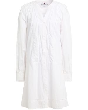 Tommy Hilfiger Mini-Kleid - Weiß