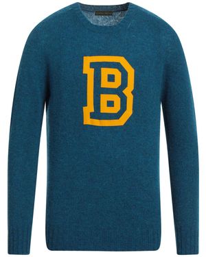 Lanificio Pubblico Azure Sweater Virgin Wool - Blue