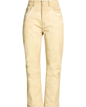 Rick Owens Pants Cotton - Natural