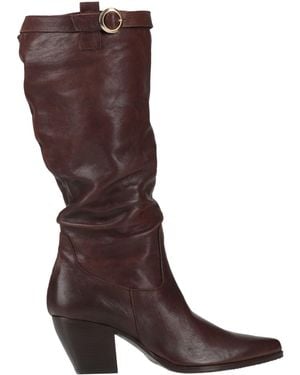Divine Follie Boot Leather - Brown