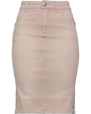 Marani Jeans Denim Skirt - Natural
