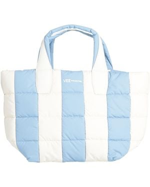 VEE COLLECTIVE Sky Handbag Recycled Nylon - Blue