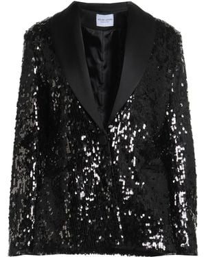 ATELIER LEGORA Blazer Viscose, Polyamide, Polyester, Elastane - Black