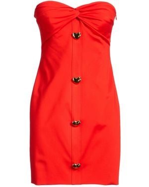 Moschino Mini Dress Viscose, Polyamide, Elastane - Red