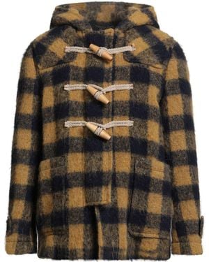 ARPÈGE HERITAGE Mustard Coat Wool, Polyamide, Alpaca Wool, Polyester, Mohair Wool - Black