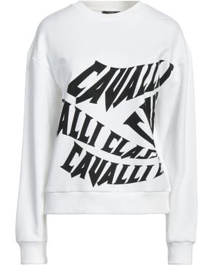 Roberto Cavalli Sweatshirt - White