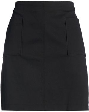 Diana Gallesi Mini Skirt Cotton, Elastane - Black