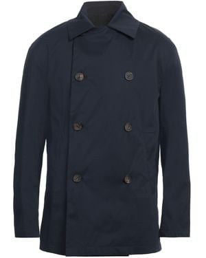Hevò Coat Cotton, Nylon, Elastane - Blue