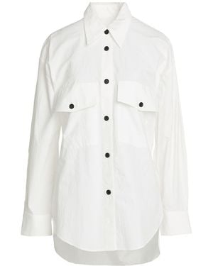 KHAITE Shirt Cotton - White