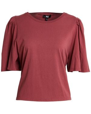 PAIGE Brick T-Shirt Cotton - Red