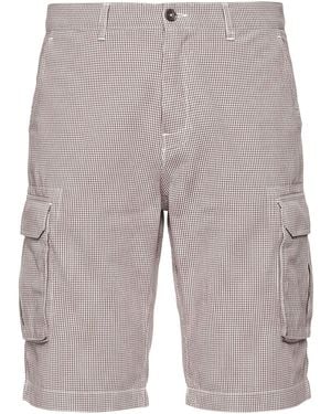 40weft Midnight Shorts & Bermuda Shorts Cotton, Elastane - Gray