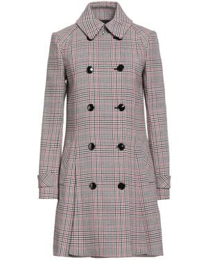 Patrizia Pepe Overcoat & Trench Coat Polyester, Viscose, Elastane - Gray