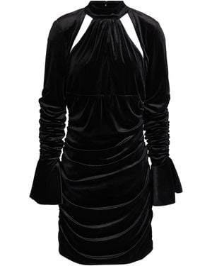 ACTUALEE Mini Dress Polyester, Elastane - Black