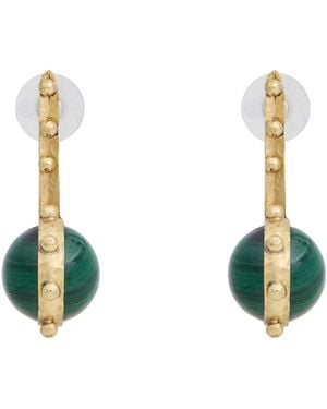 Ulla Johnson Earrings Metal, Glass - Blue