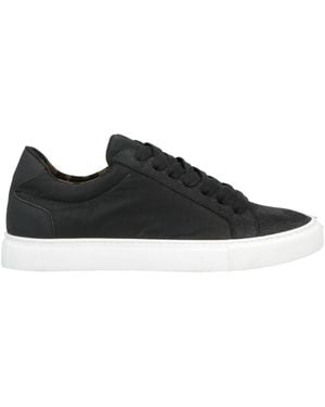 Tsd12 Sneakers Soft Leather, Textile Fibers - Black