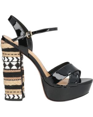 Vicenza Sandals Leather - Black