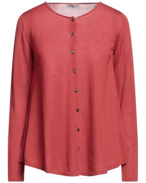 HANDMADE Cardigan - Rosso