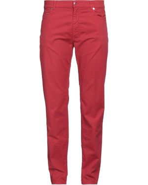 Harmont & Blaine Trousers Cotton, Elastane - Red