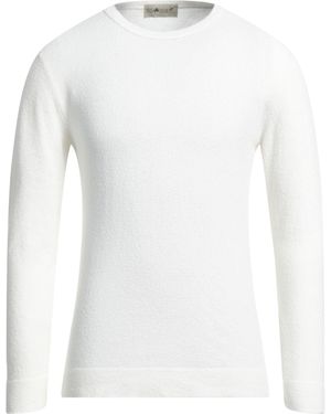 Irish Crone Jumper - White