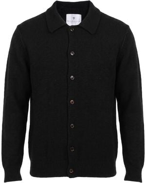 Seven Gauge Strickjacke - Schwarz