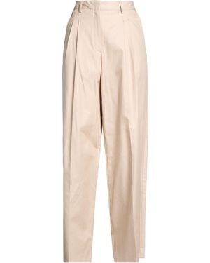 SELECTED Trousers Organic Cotton, Tencel - Natural