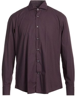 Ghirardelli Shirt Cotton - Purple