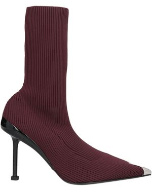 McQueen Ankle Boots - Purple