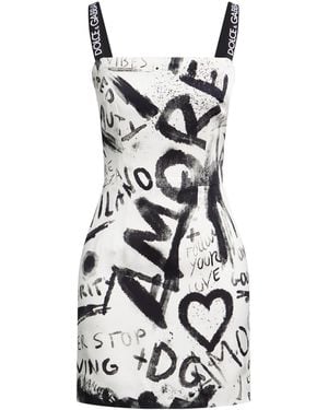 Dolce & Gabbana Mini Dress - White