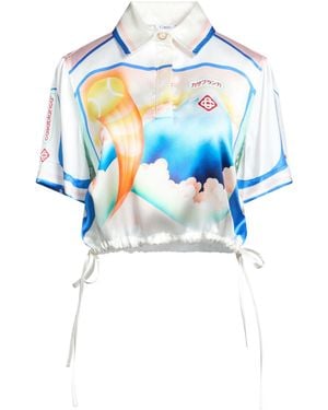 CASABLANCA Shirt Viscose - Blue