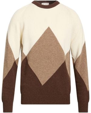 Cashmere Company Jumper Merino Wool, Polyamide - Brown