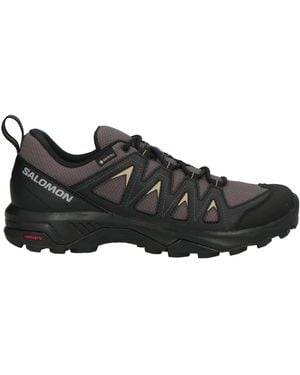 Salomon X Braze Gtx Charcoal Trainers Textile Fibres - Black
