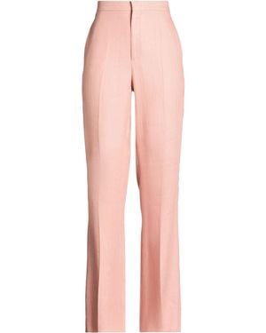 Tagliatore 0205 Pants Linen - Pink