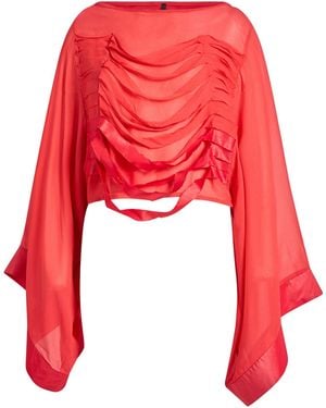 Aviu Top Polyester - Red