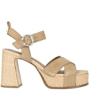 Ash Sandals Leather - Metallic