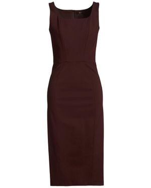 SEVENTY VENEZIA Midi Dress Viscose, Polyamide, Elastane - Purple