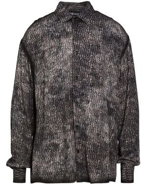 Just Cavalli Shirt Viscose - Grey
