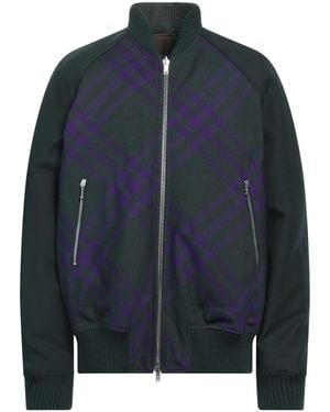 Burberry Bomber Jackets - Blue