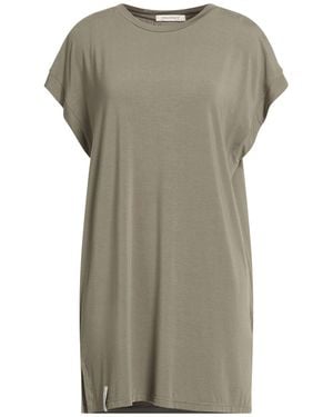 hinnominate Mini Dress Rayon, Polyester, Elastane - Gray