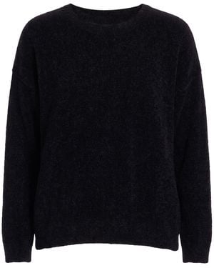 White Wise Sweater - Black