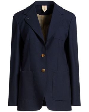 Max Mara Midnight Blazer Virgin Wool, Mohair Wool - Blue