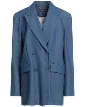 Olla Parèg Blazer Cotton - Blue