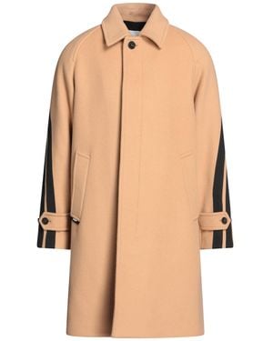 MSGM Camel Coat Virgin Wool, Polyamide - Natural