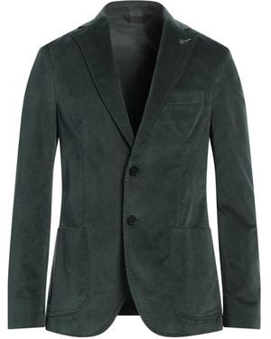 Paoloni Blazer Cotton, Elastane - Green