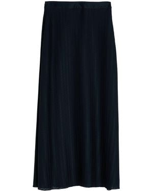 Emporio Armani Maxi Skirt - Blue