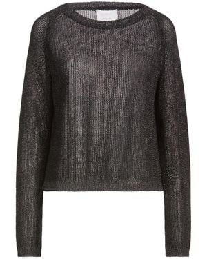 Daniele Fiesoli Sweater Organic Cotton, Metallic Polyester, Polyamide - Black