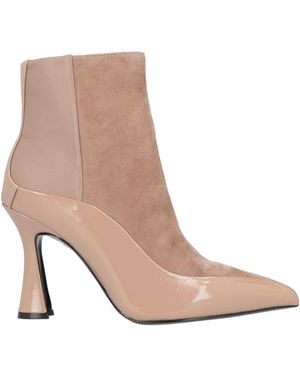 Luciano Barachini Ankle Boots - Natural