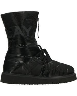 Replay Botines De Caña Alta - Negro